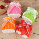 Plastic Rattan Vase Home Decor Basket Flowers Basket Wedding Table Decor  BX