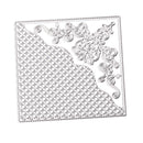 DIY Square Lace Metal Cutting Dies Stencils Scrapbook Album Paper Card Craft