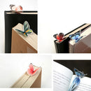 Creative Butterfly Bookmark  Cartoon Book Mark Paper Clip Office School OZ
