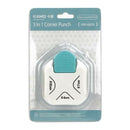 2x Mini Paper Corner Punch Border Rounder Laminate Scrapbooking Gift Cards