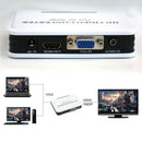 1080P Audio VGA to HDMI HD HDTV Video Converter Box Adapter for PC Lapt QFT