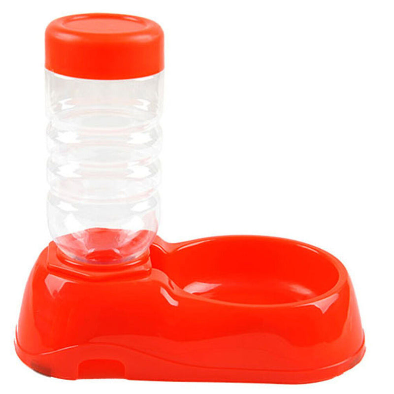 Automatic Pet Dog Cat Water Drink Bottle Feeder Food Bowl Dish Dispenser New