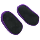1 Pair Child Non Slip Slipper Socks Gripper Slippers Yoga Color:purple Size