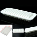 Car Auto Vehicle Engine Air Filter Smart Cleaner For Auto Trucks White HPA