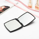 Mini Mirror Square Shape Girl Mini Double Sided Portable Mirror Pocket Make