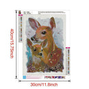 5D DIY Full Drill Diamond Painting Cute Animals Cross Stitch Craft Kit (08)