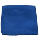 Wedding Party,Evening Mens Woven Silk Tie, Hanky & Cufflinks Set -Royal blu