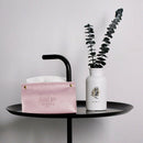 Container Towel Napkin Tissue Holder Ins Nordic Leather Tissue Box Paper Di V9U7
