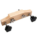 1 Set Solid Maple Stainless Steel Guitar Bridge Install Clamp Luthier Tools Y8G6