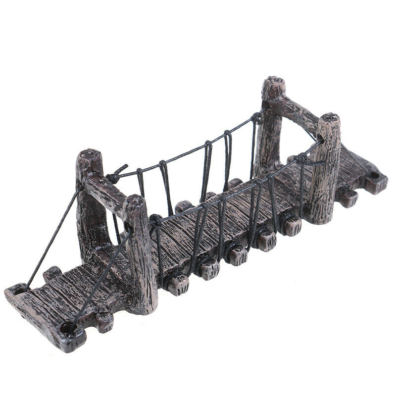 1PC Imitation Bridge Decor for Aquarium Ornaments Fish Tank Landscape Bridge FT