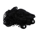 12'' Curly Wigs For Black Woman Short Wavy Natural Hair Synthetic Bob Wigs .