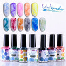 15Ml Nail Polish Ink Gel Watercolor Gradient Pattern Nail Art Manicure Deco
