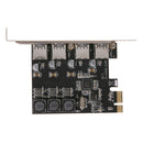 USB Cards 4 doors 5 Gbps superspeed USB 3.0 PCI Express card adapter contro