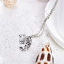 European and American Hollow Elk Stitching Necklace Man Love Friend Gift P1G1
