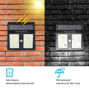 146LED Solar Motion Sensor Wall Lamp Outdoor Waterproof Yard Security Light