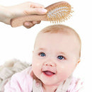 3Pcs Wooden Baby Hair Brush Comb For Newborns Toddlers Hairbrush Head Massag Hn