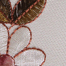 4Pcs/set Floral Placemat Beige Embroidered Lace Doilie Table Mat Newest Useful