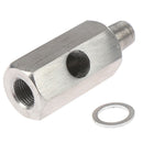 1/8'' Bspt Oil Pressure Sensor Tee To Npt Adapter Turbo Supply Feed Line Cy