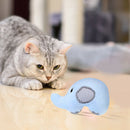 4pcs Animal Pet Grinding Catnip Toys Mini Cute Cat Plush Interactive Toys A