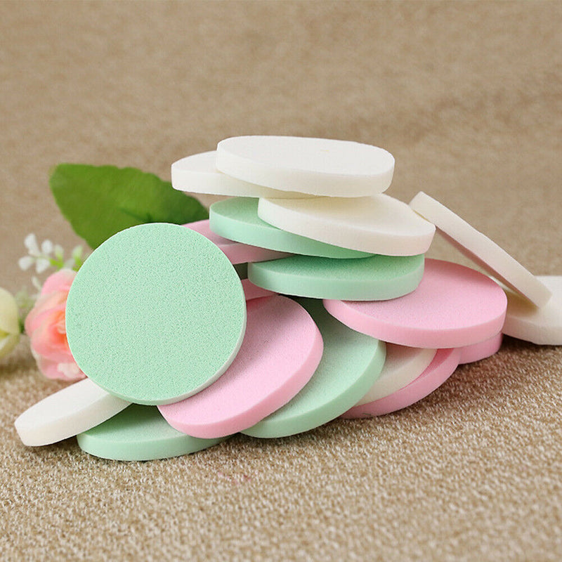 20pcs Women Beauty Foundation Makeup Puff Cosmetic Facial Face Soft Sponge