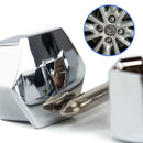 20pcs Car Vehicle Wheel Screw Tyre Hub Screw Bolt Nut 17mm Dia Cap Covers  MOY