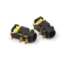 10Pcs 3.5mm 1/8 Female Audio Connector 5 Pin SMT Stereo Headphone PJ327A  OZ BX