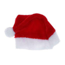 10pcs Mini Santa Hat Cup Bottles Cover Christmas Gift Home Christmas Decor