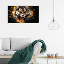 5D DIY Full Drill Diamond Painting Fierce Tiger Cross Stitch Embroidery Kit