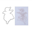 Silicone Clear Stamp + Metal Cutting Dies Stencil Frame Scrapbook Craft