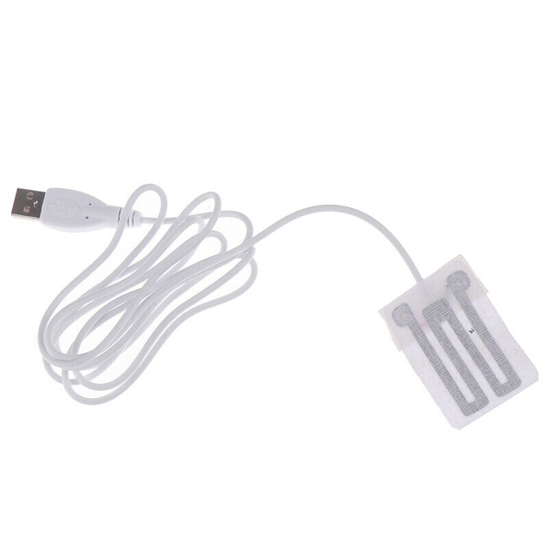 3.5*5.5CM Carbon Fiber Heating Pad Hand Warmer USB Film Infrared Fever Heat M Gw
