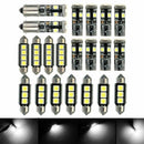 21X White LED Interior Light Package