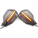 Universal Motocross Motorcycle Handguards with Dynamic Turn Signal Led Dirt