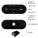 Wireless Bluetooth Handsfree Car Auto Kit Speaker Phone Visor for MP3 Phone