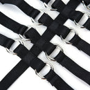 Women Girls Sexy Leather Halterneck Gothic Body Strap Harness Top Punk Gothic FT