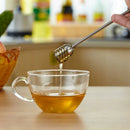 Honey and Syrup Dipper Stick Honey Spoon Stainless Steel Wand for Honey Pot M1Z5