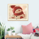 DIY Christmas Snowman 5D Diamond Painting Embroider Full Drill Cross Stitch