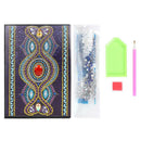 DIY Mandala Special Shaped Diamond Painting 50 Sheets A5 Office Notebook