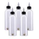 5 Pieces KD001 Squeezable Tattoo Airbrush Ink Pigment Bottles LDPE Plastic
