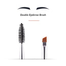 Eyebrow Brush Dual-ended Duo Brow Eyeliner Angled Cut Brush MakeupTools; Sp J1I1