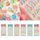 1x Sheets Bubble Stickers Lot Animal Kids Children Craf Paper M2F4 Scrapboo Z9B3