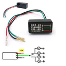 3Pin Electronic Motorcycle ATV Turn Signal LED Light Flasher Blinker Rela NXG