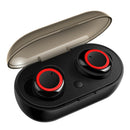 D002 True Wireless Earbuds Bluetooth Headphones Touch Control with Charging Case