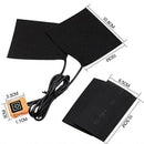 Motorcycle ATV Dirt Bike Handlebar Heated Grip Insert Wrap Pad Hand Warmer DC12V