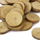 30 Pinewood Tree Log Slices Crafts DIY Wedding Table Decoration Craft 3-4cm