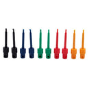 Set of 10 Large Round Single Clip Hook Test Probe for Electronic Test W9Q8