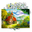 1000 Pieces DIY Remote Cottage Puzzle Educational Learning Assembling Toys