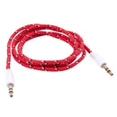 1M 3.5mm Stereo Male to Male Jack Aux Cable Audio Auxiliary Lead For Phone  I4R3