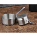 2 Pack Small Milk Pan Butter Coffee Milk Warmer Mini Butter Melting Pot,