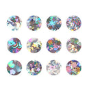 Nail Paillette Iridescent Tinsel Make up Face Eyes Body Decals Art Design