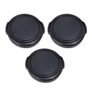 3Packs Cap Lens Cap 43mm Lens Cap Lens   Universal Strap for Camcorder